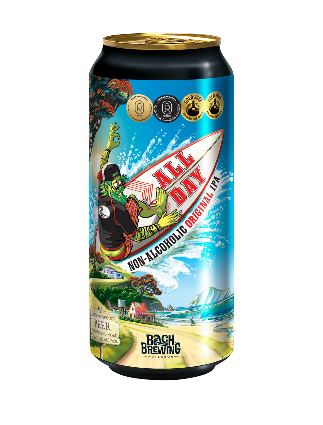 All Day ORIGINAL non alc IPA 12x440ml cans