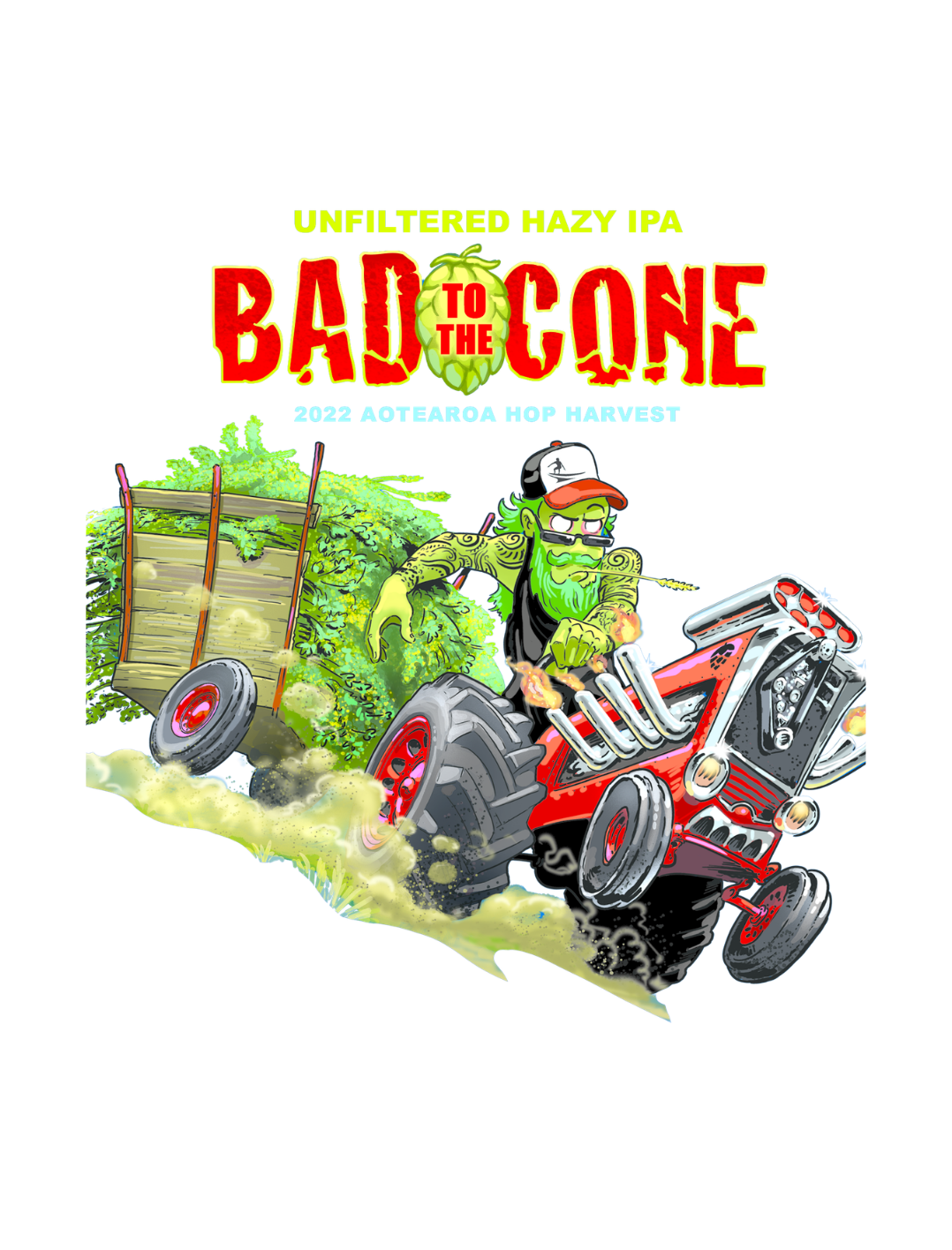 Bach Brewing Bad to the Cone Graphic