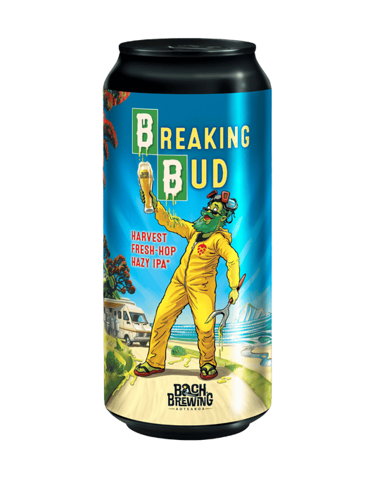 Breaking Bud Harvest Fresh-Hop Hazy IPA 12x440ml cans