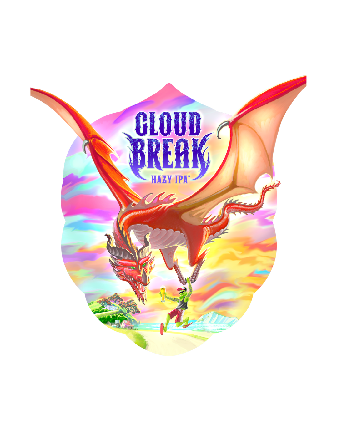 Bach Brewing Cloud Break #2 Graphic