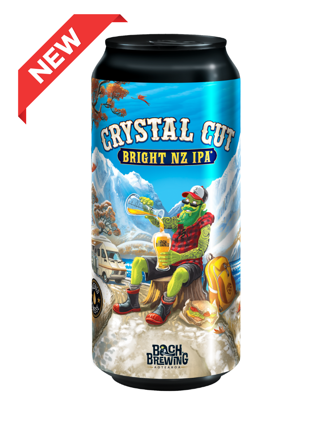 Crystal Cut Bright NZ IPA 12x440ml cans