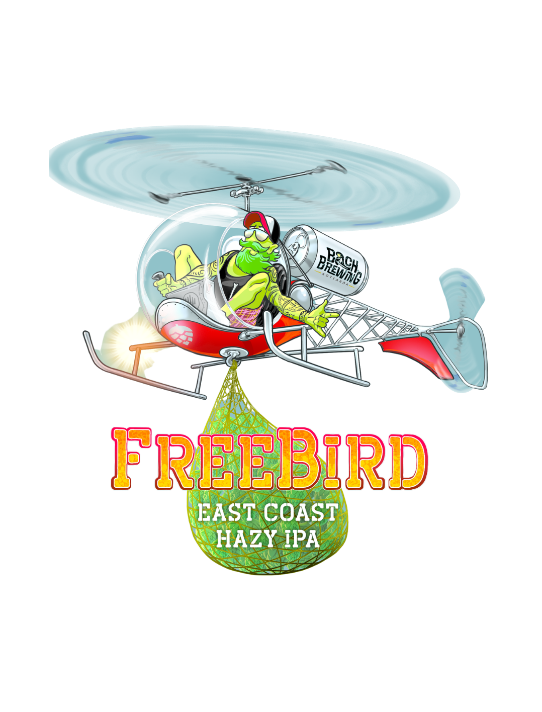 Bach Brewing Freebird Graphic