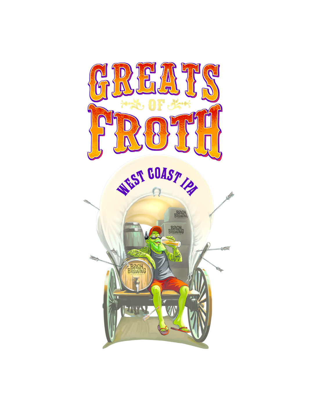 Bach Brewing Greats of Froth Graphic