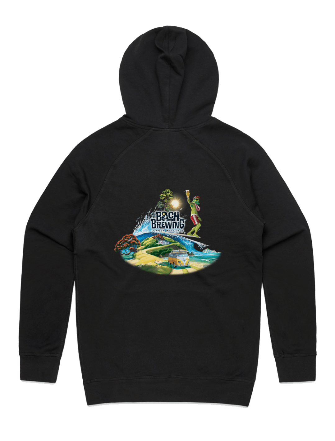 Bach Brewing Hoody - Beach Scene