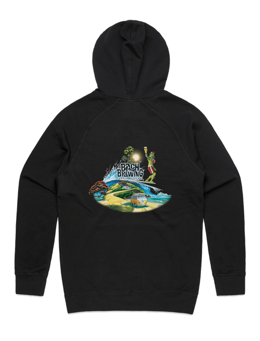 Bach Brewing Hoody - Beach Scene