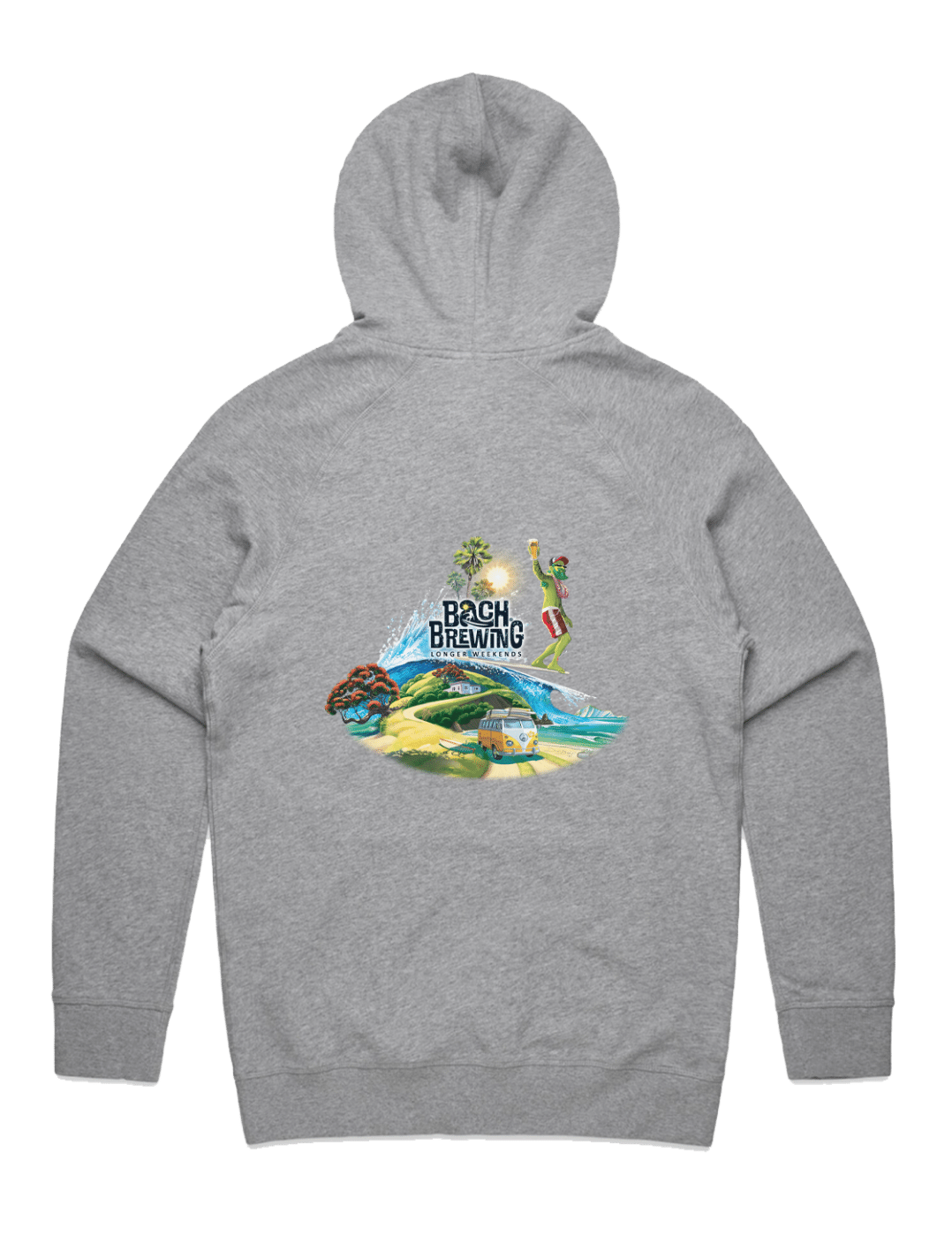 Bach Brewing Hoody - Beach Scene