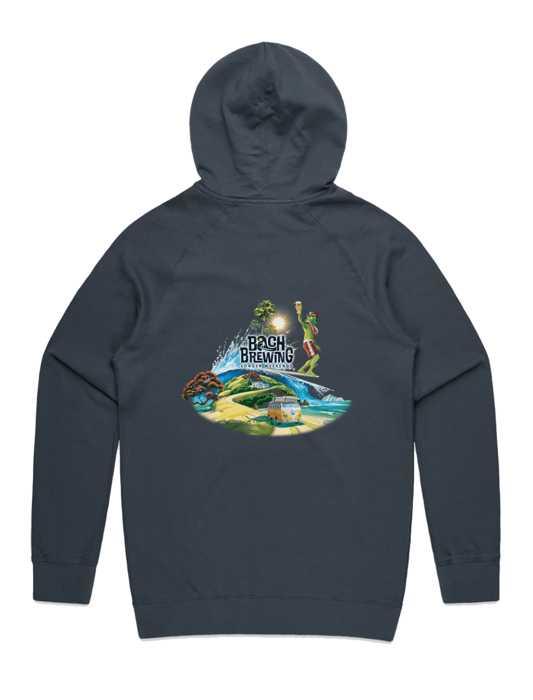 Bach Brewing Hoody - Beach Scene