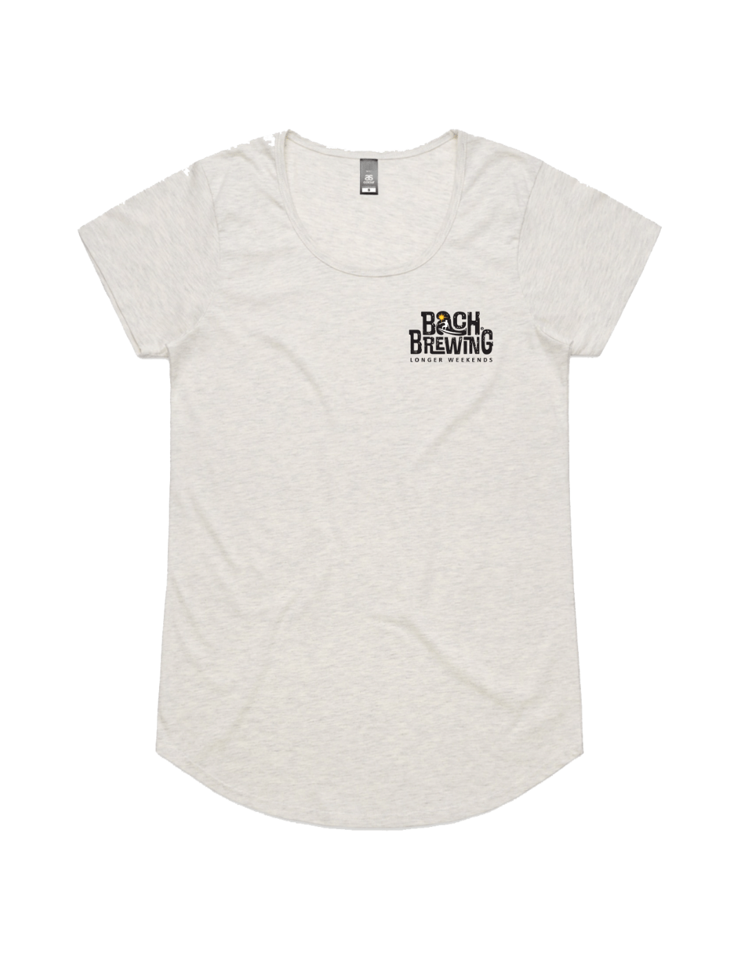 Bach Brewing Womens Short Sleeve T-shirt - Circadian Groove (back graphic)