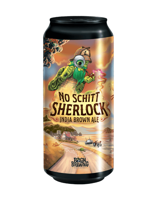 No Schitt Sherlock India Brown Ale 12x440ml cans