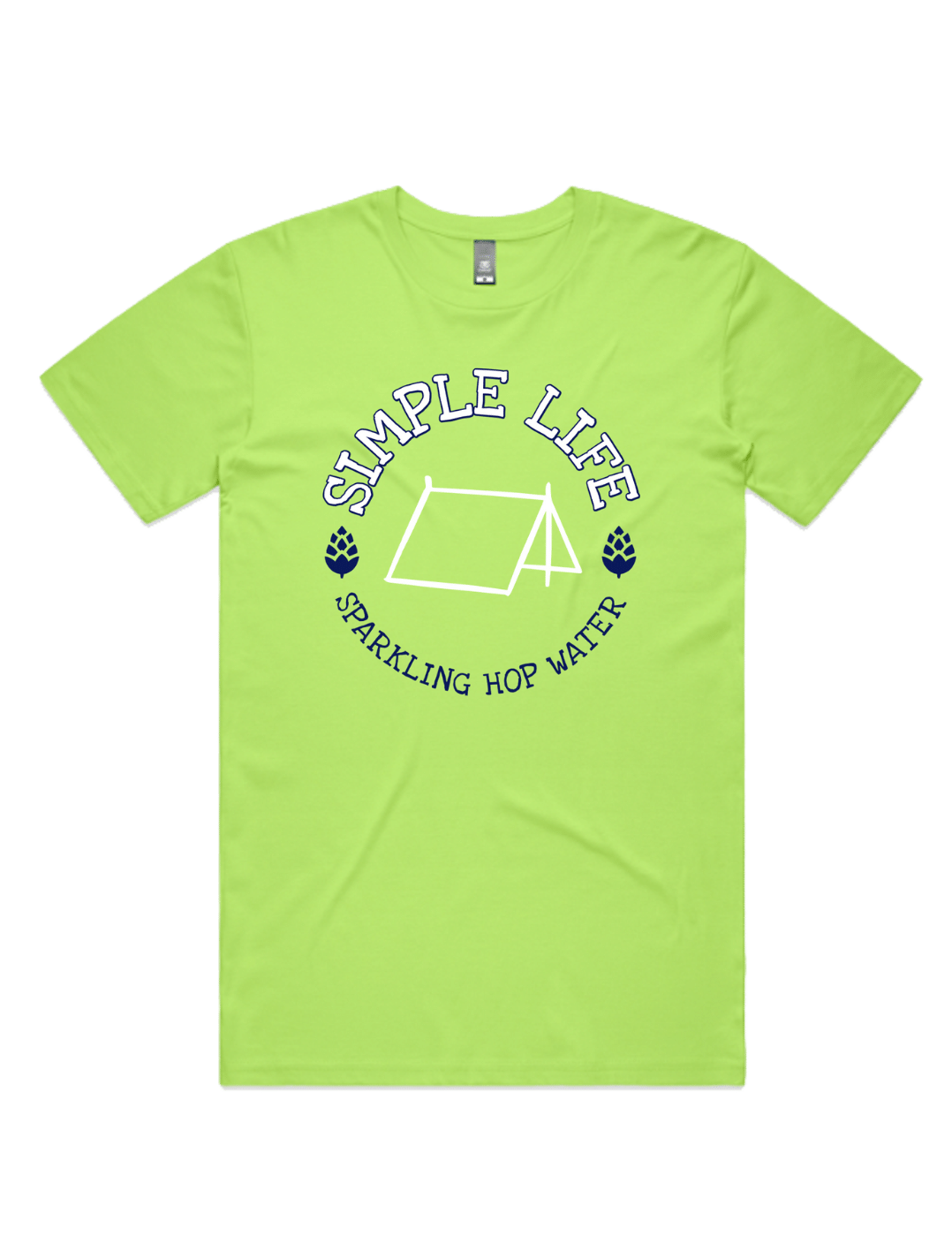 Bach Brewing Mens T-shirt - Simple Life Logo
