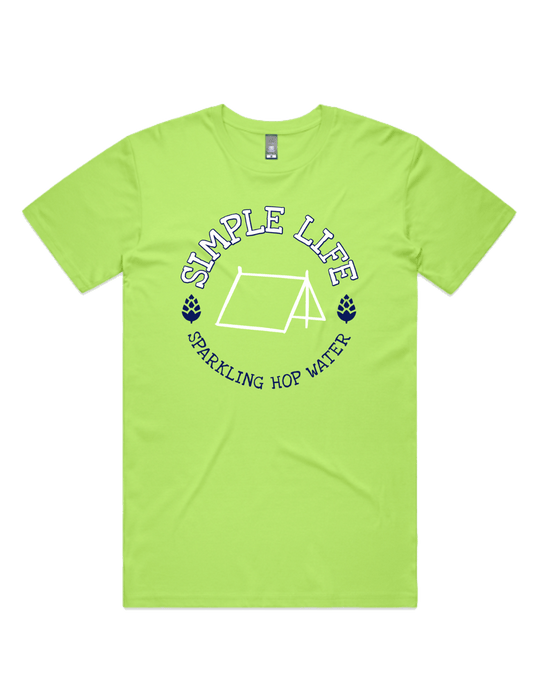 Bach Brewing Mens T-shirt - Simple Life Logo