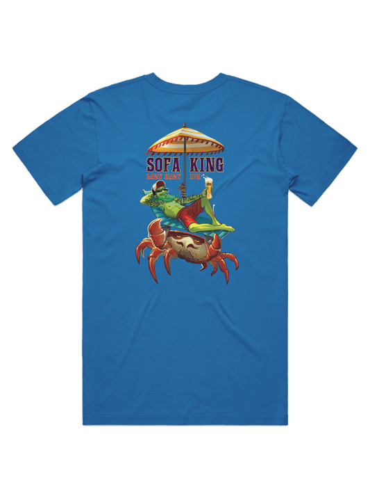 Bach Brewing Mens T-shirt - Sofa King (back graphic)