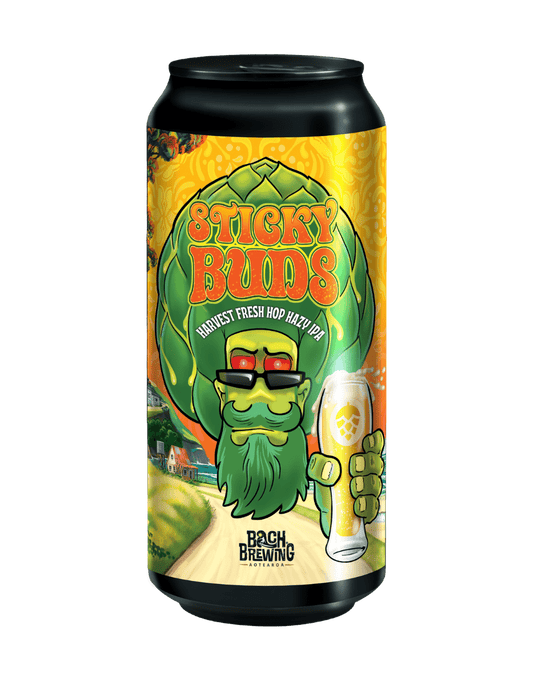 Sticky Buds II Harvest Fresh Hop Hazy IPA 12x440ml cans