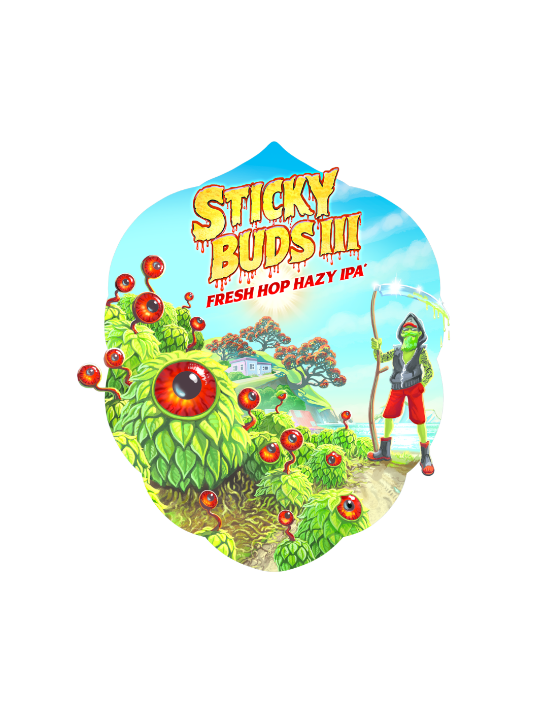 Bach Brewing Sticky Buds III Graphic
