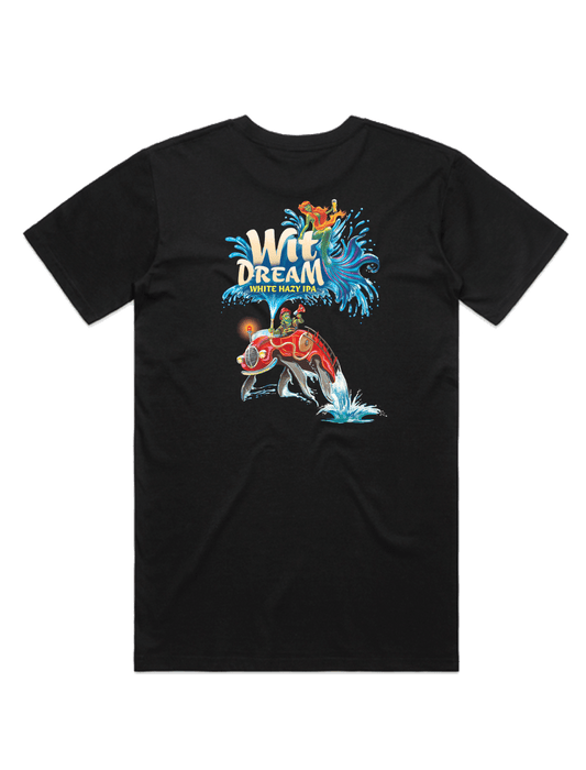 Bach Brewing Mens T-shirt - Wit Dream (back graphic)