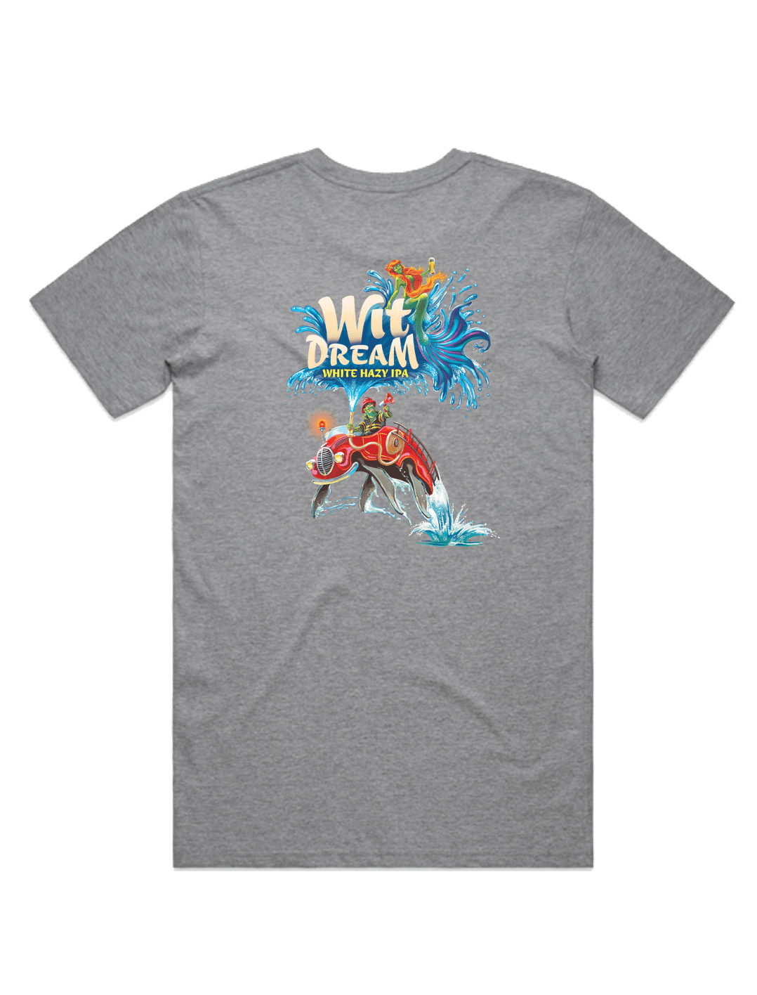 Bach Brewing Mens T-shirt - Wit Dream (back graphic)