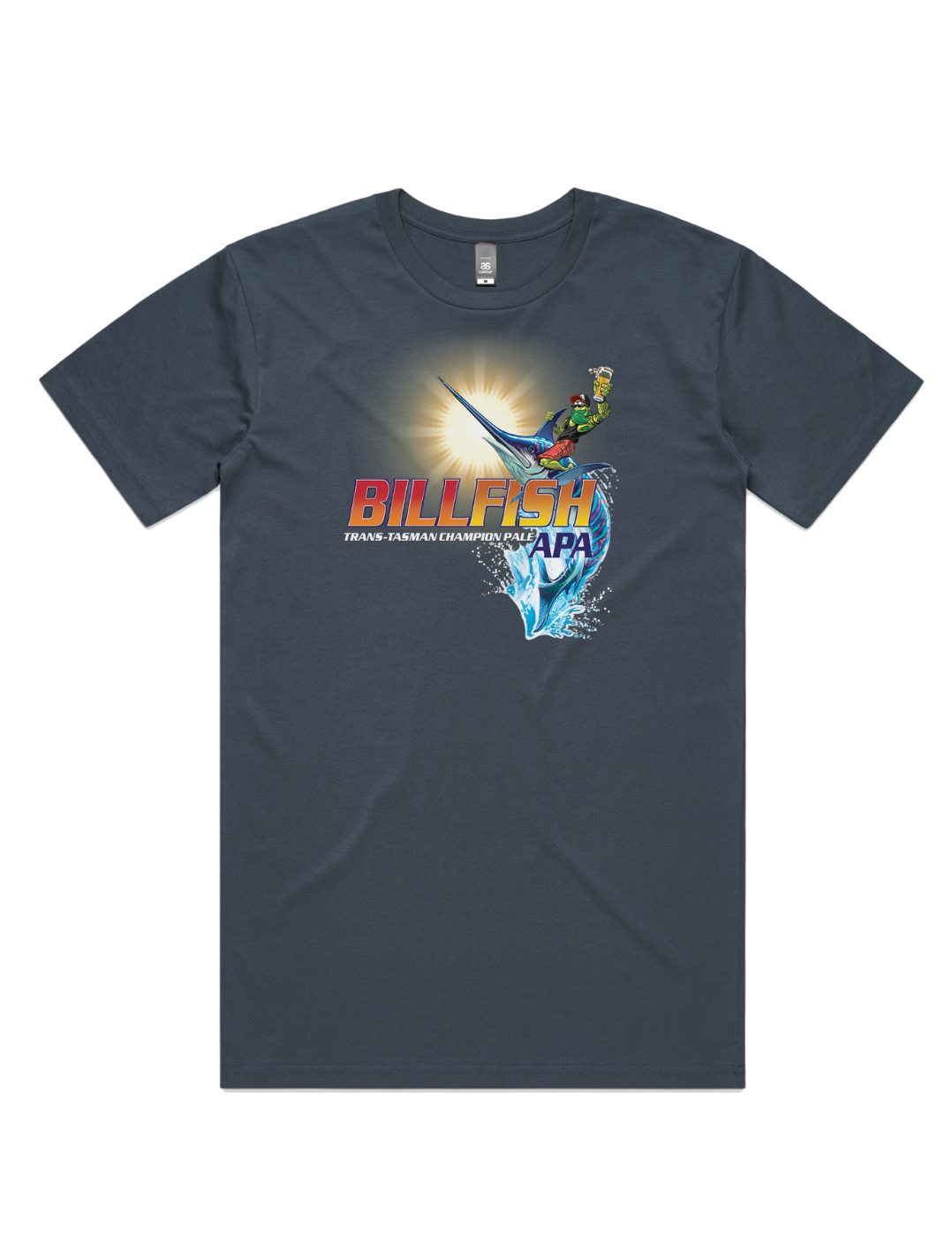 Bach Brewing Mens T-shirt - Billfish (front graphic)