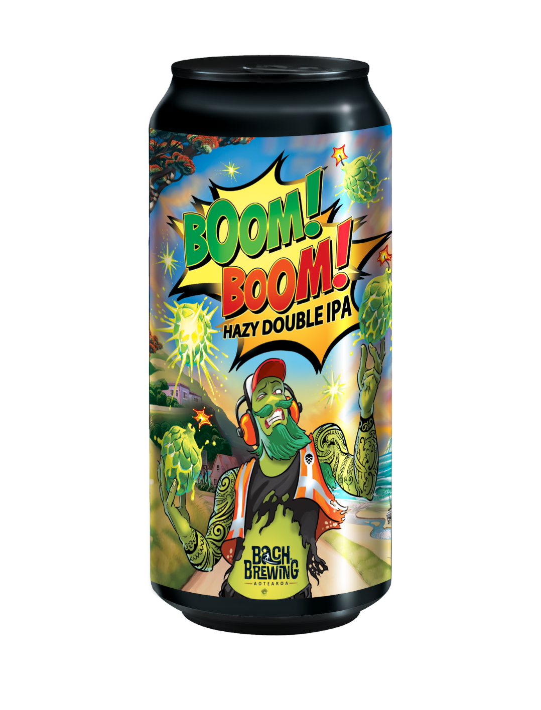 Boom Boom Hazy Double IPA 12x440ml cans