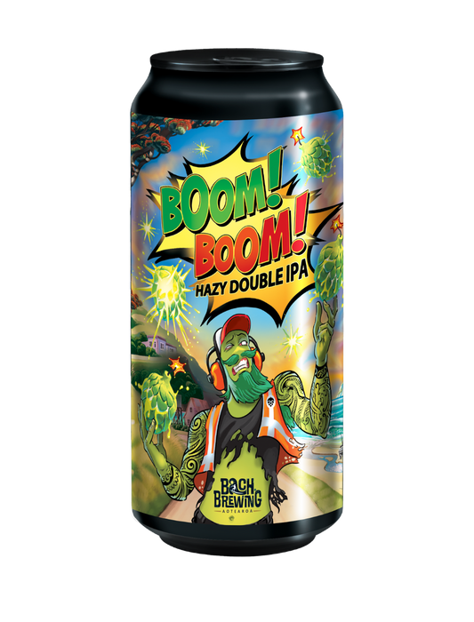 Boom Boom Hazy Double IPA 12x440ml cans