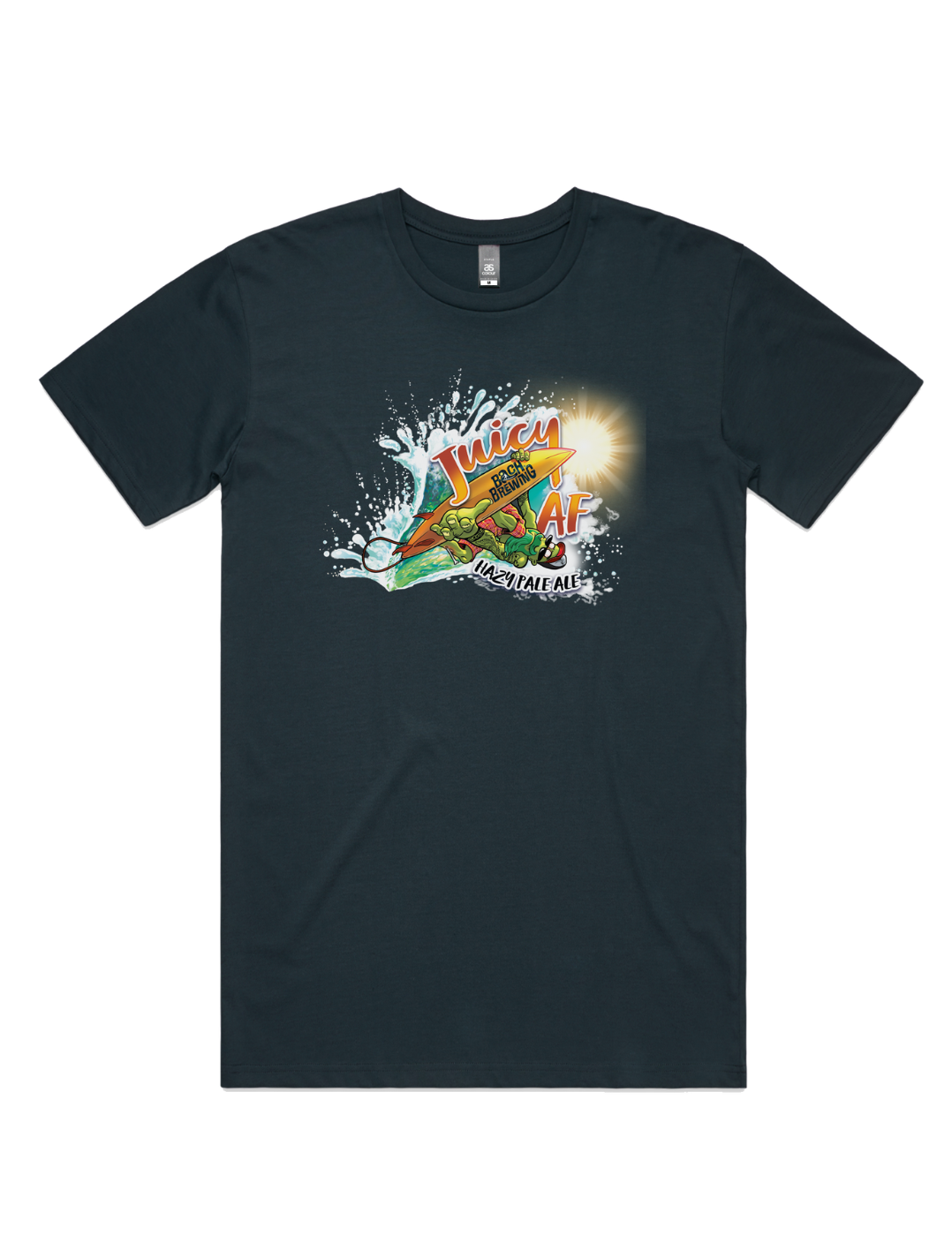 Bach Brewing Mens T-shirt - Juicy AF (front graphic)