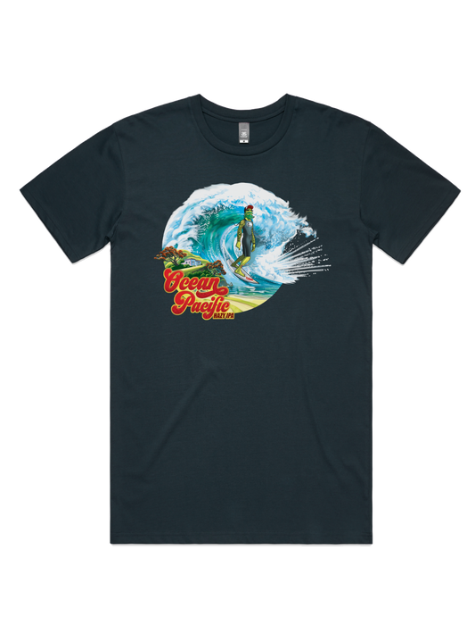 Bach Brewing Mens T-shirt - Ocean Pacific (front graphic)