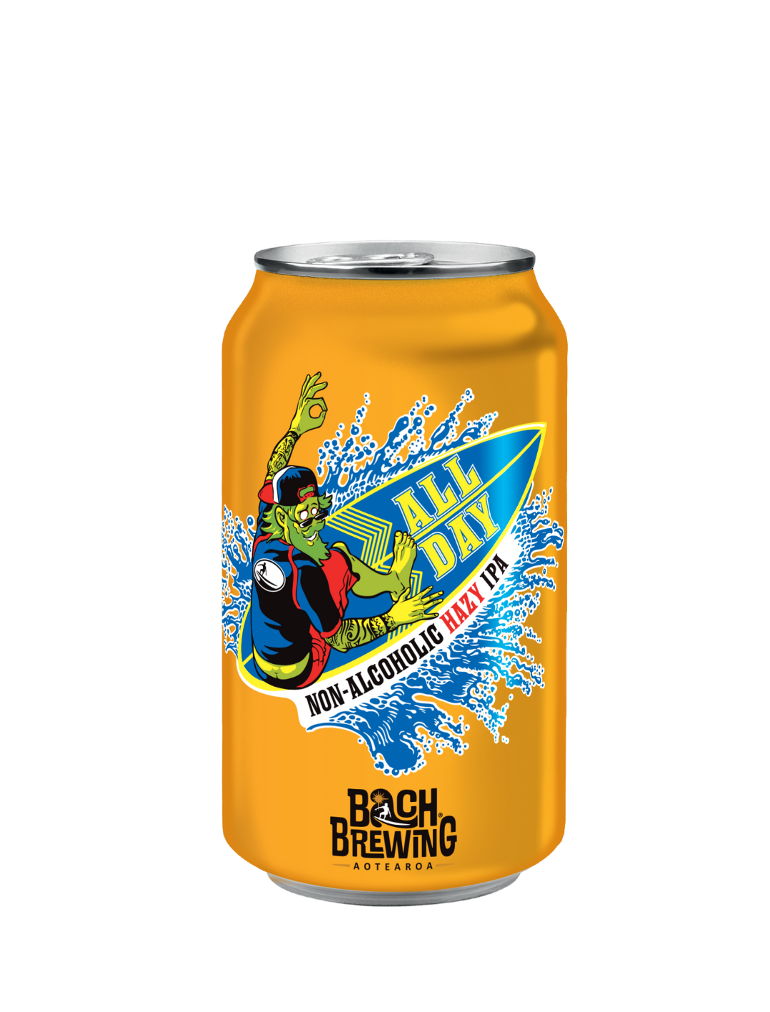 All Day HAZY non alc IPA 24x330ml cans