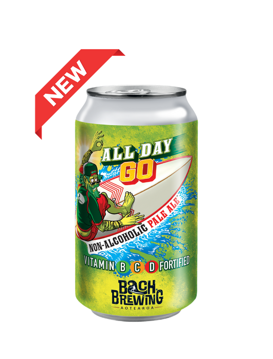 All Day GO vitamin fortified non alc Pale Ale 24x330ml cans