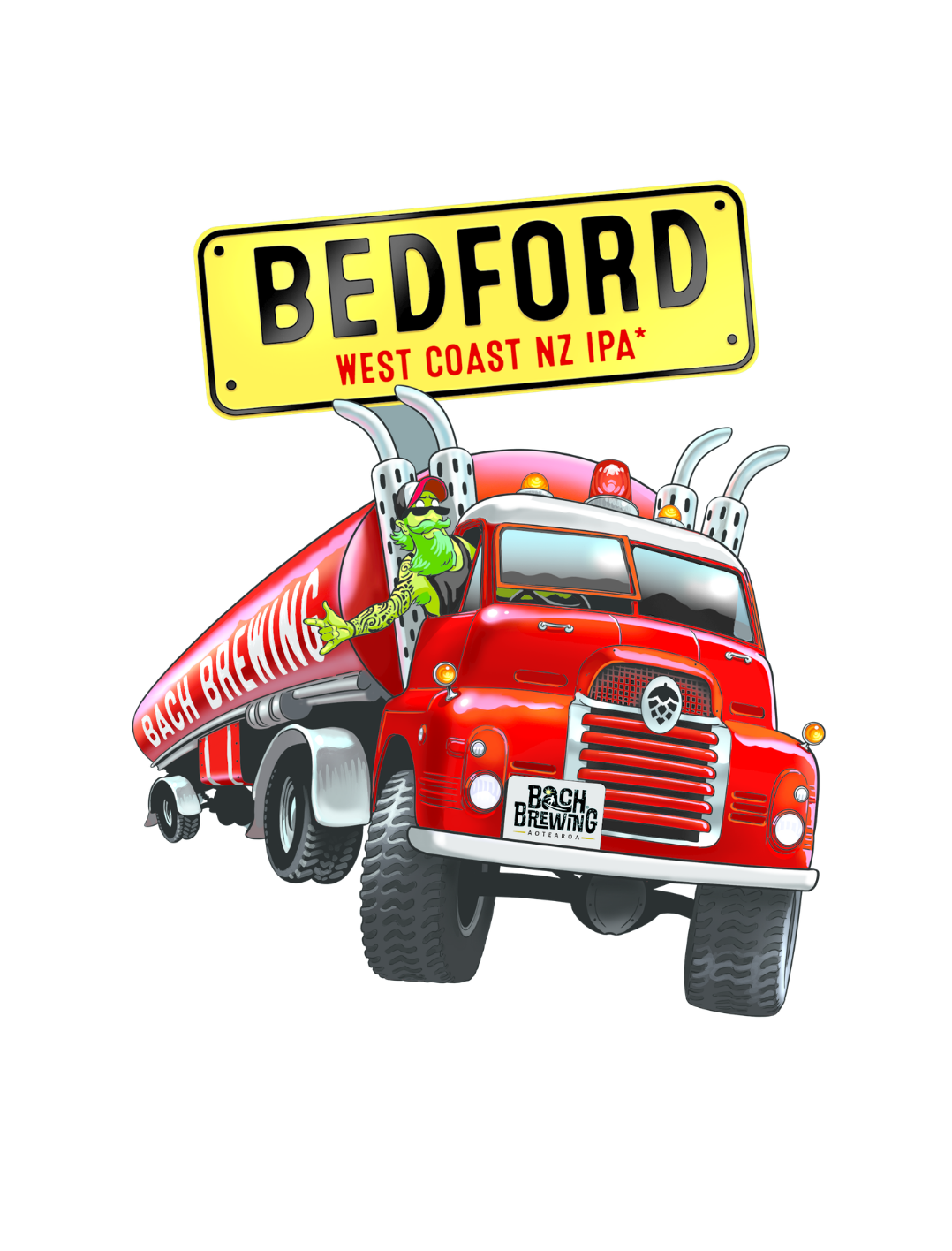 Bach Brewing Bedford Graphic