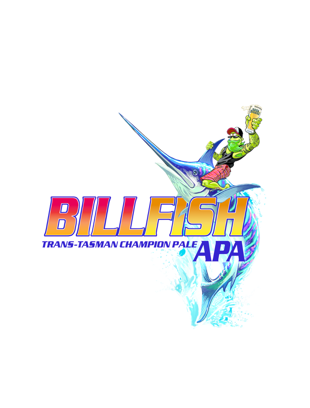 Bach Brewing Billfish Graphic