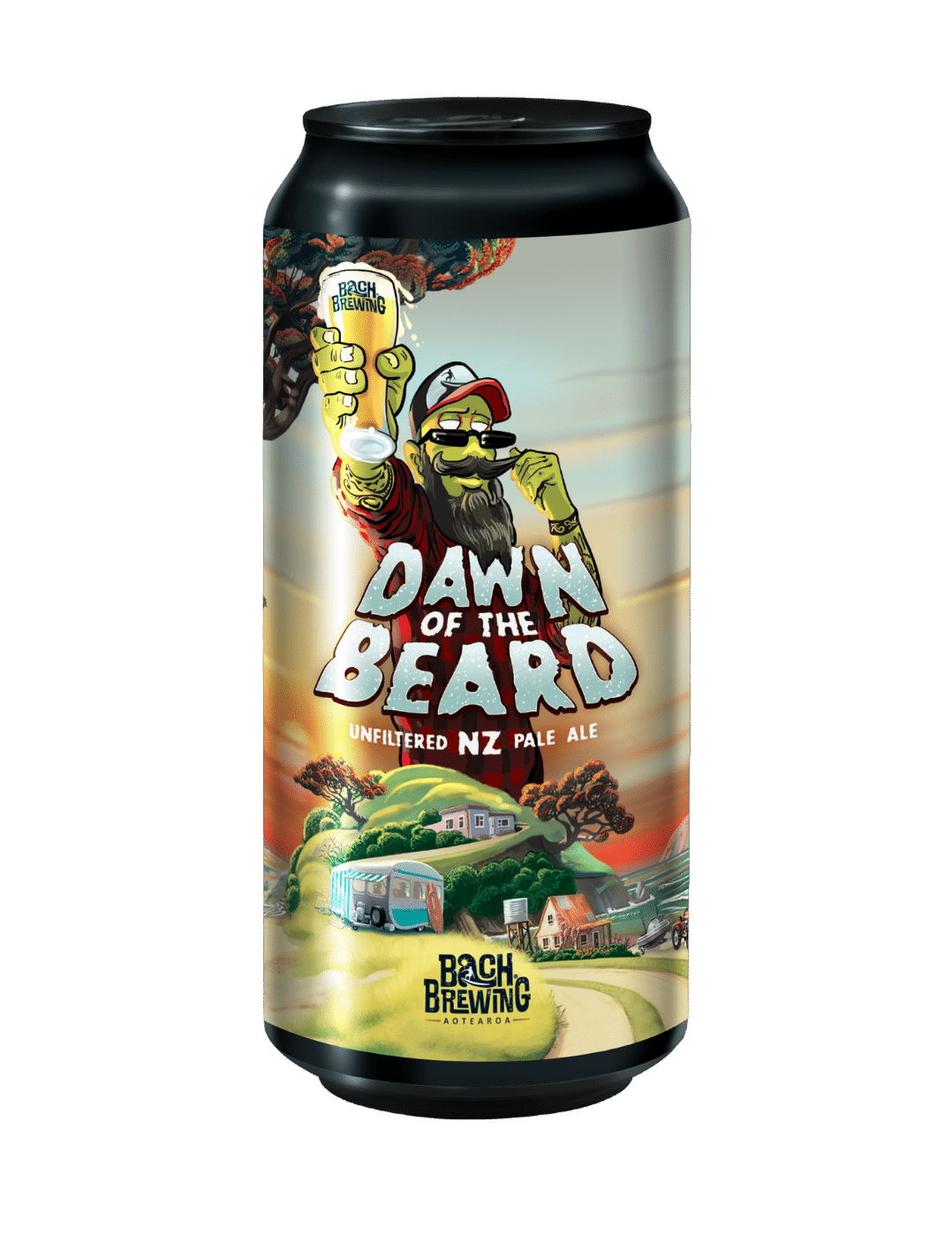 Dawn of the Beard Unfiltered Pale Ale – Bach Brewing