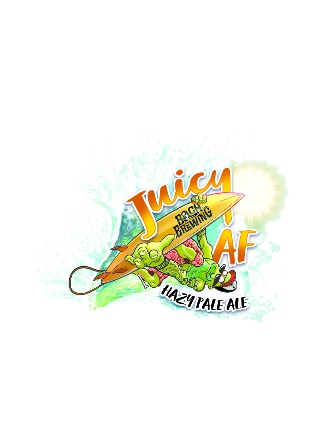 Bach Brewing Juicy AF Graphic
