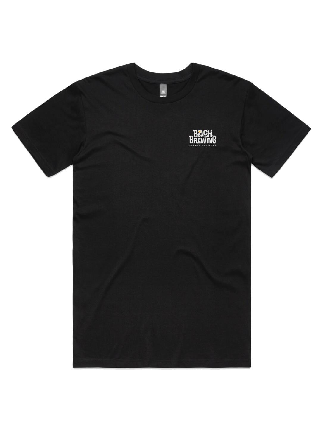Bach Brewing Mens T-shirt - Supajuice (front graphic)