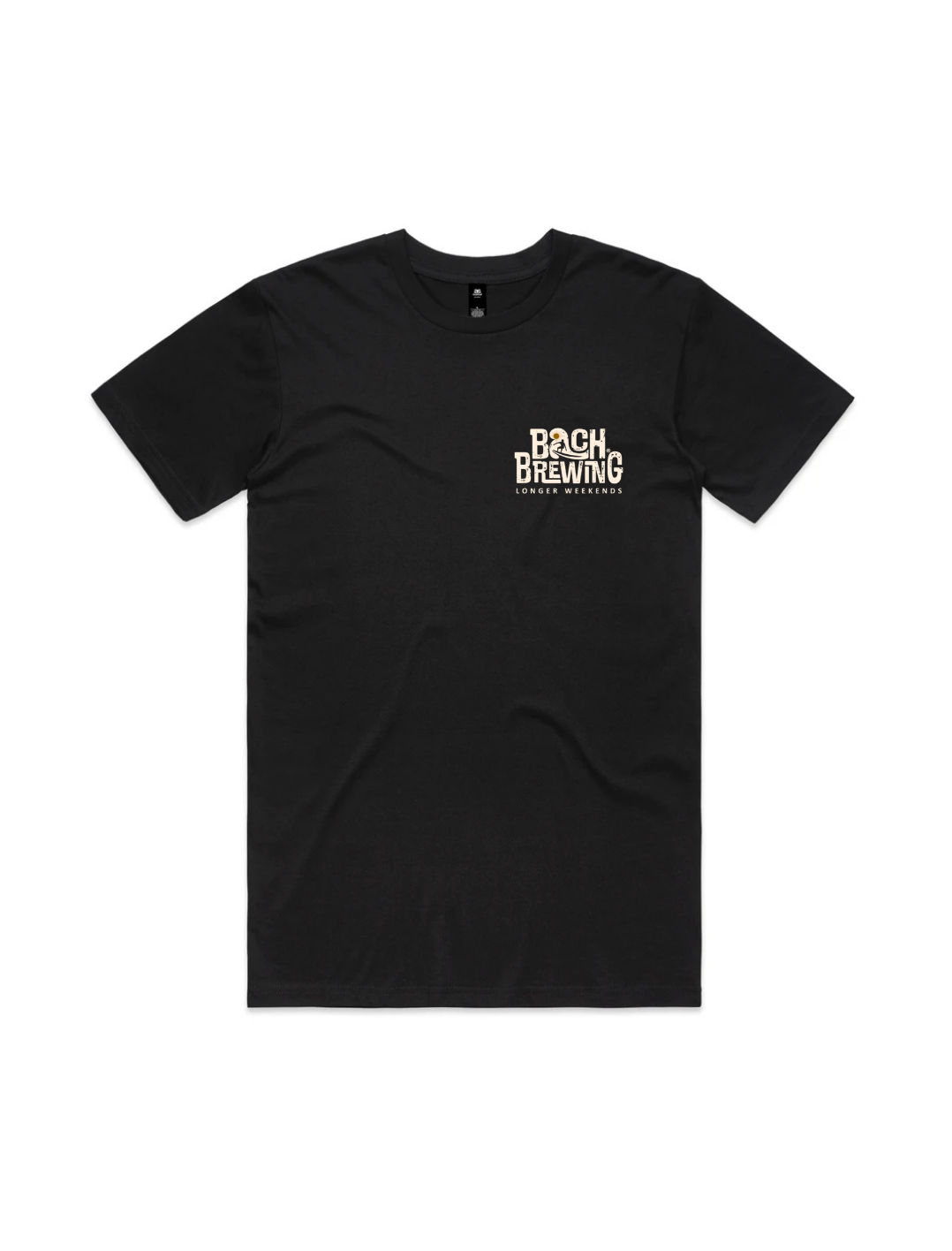 Bach Brewing Mens Short Sleeve T-shirt - Black