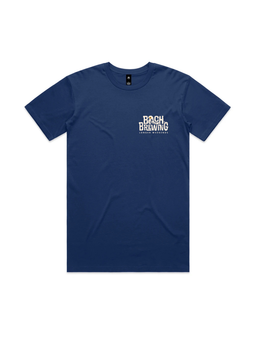Bach Brewing Mens Short Sleeve T-shirt - Cobalt