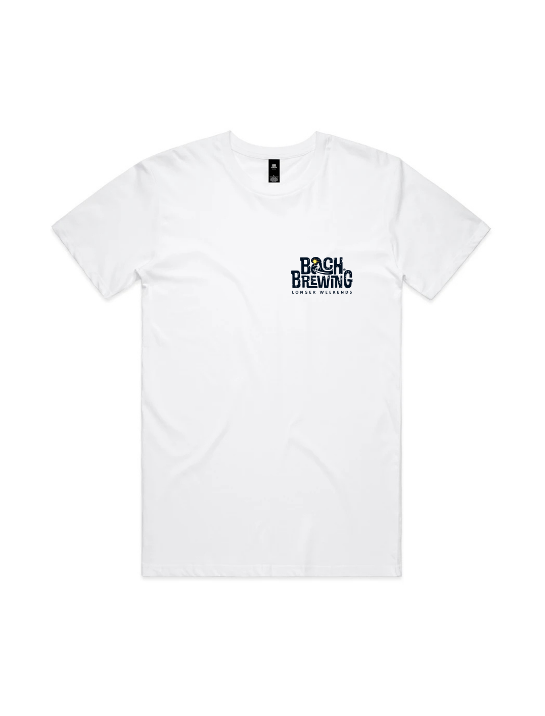 Bach Brewing Mens Short Sleeve T-shirt - White