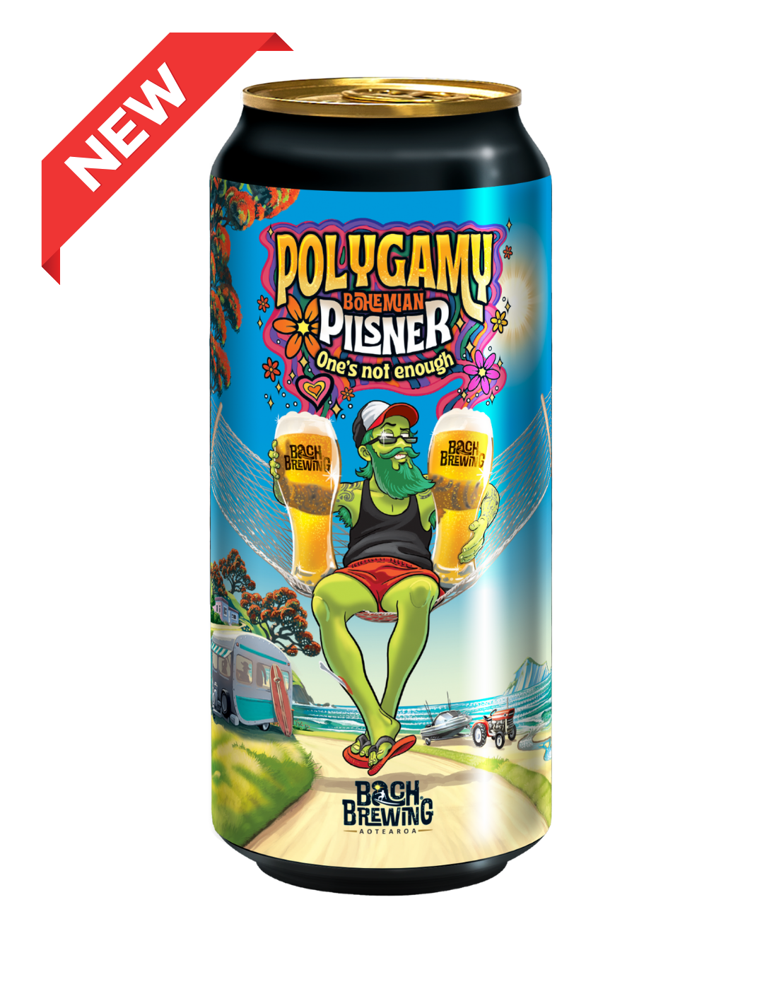 Polygamy Bohemian Pilsner 12x440ml cans