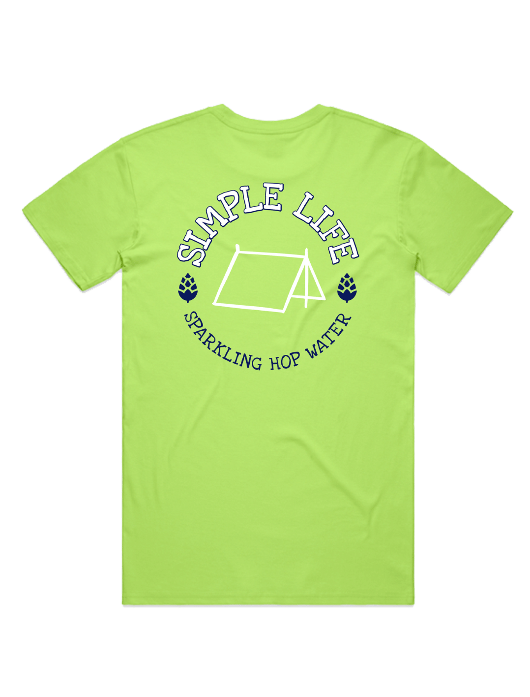 Bach Brewing Mens T-shirt - Simple Life Logo