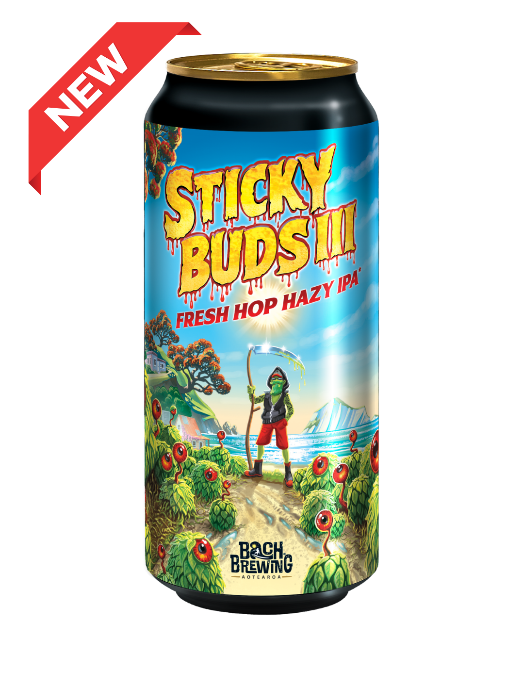 Sticky Buds III Fresh Hop Hazy IPA 12x440ml cans