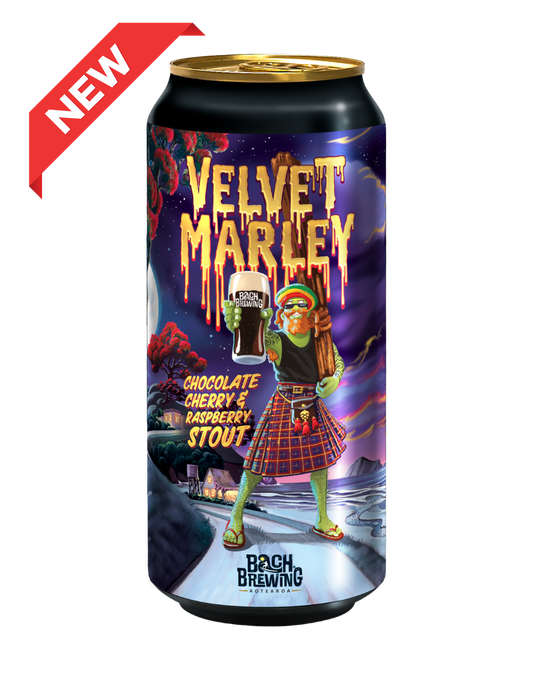 Velvet Marley Chocolate Cherry & Raspberry Stout 12x440ml cans