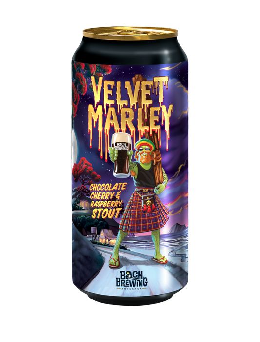 Velvet Marley Chocolate Cherry & Raspberry Stout 12x440ml cans