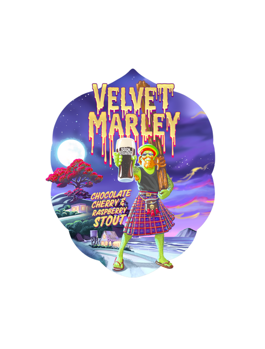 Bach Brewing Velvet Marley Graphic