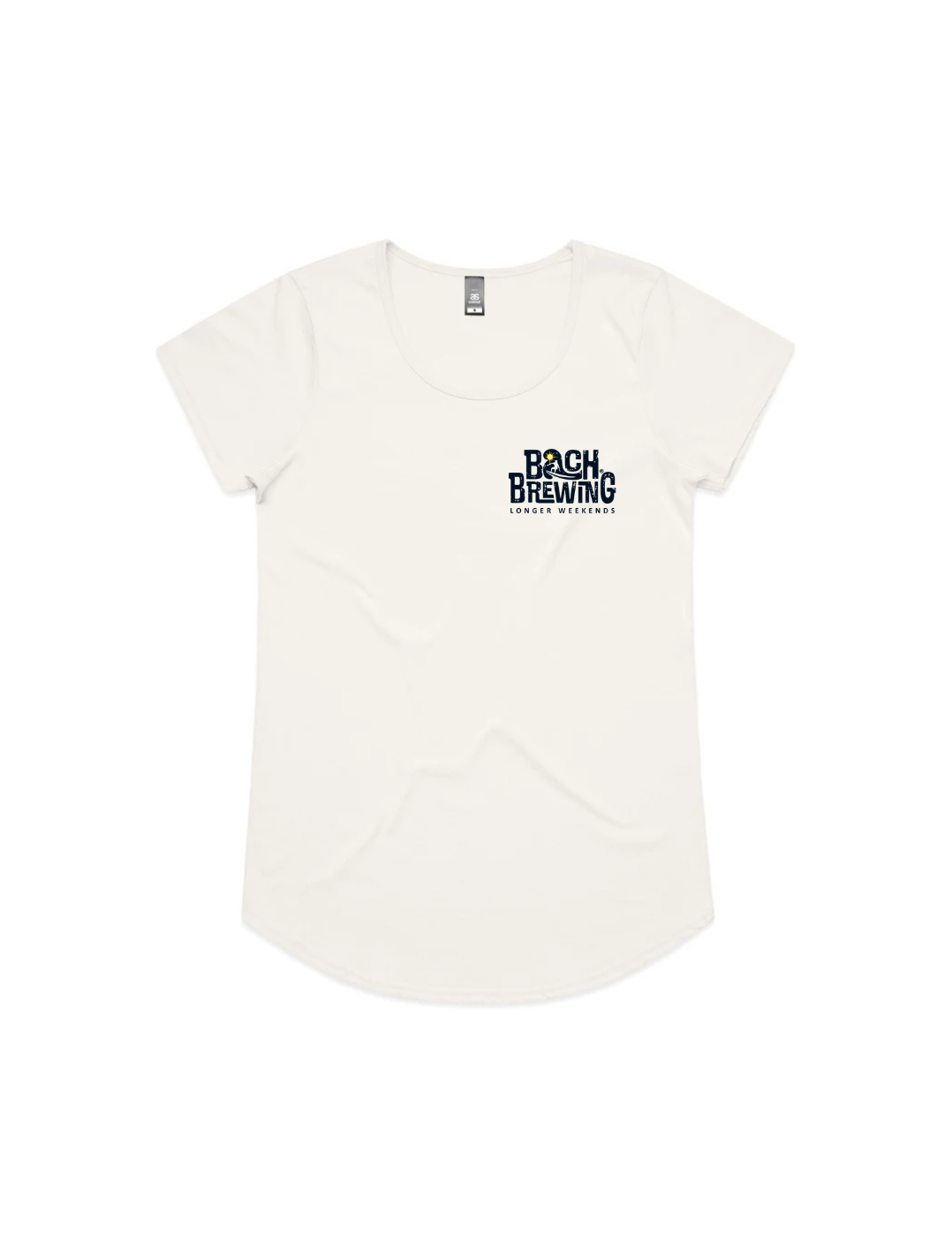 Bach Brewing Womens Short Sleeve T-shirt - Natural