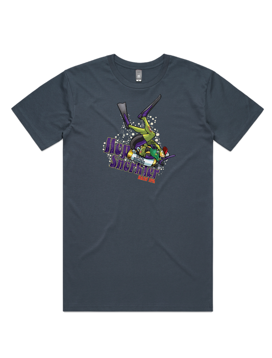 Bach Brewing Mens T-shirt - Hop Snorkler (front graphic)